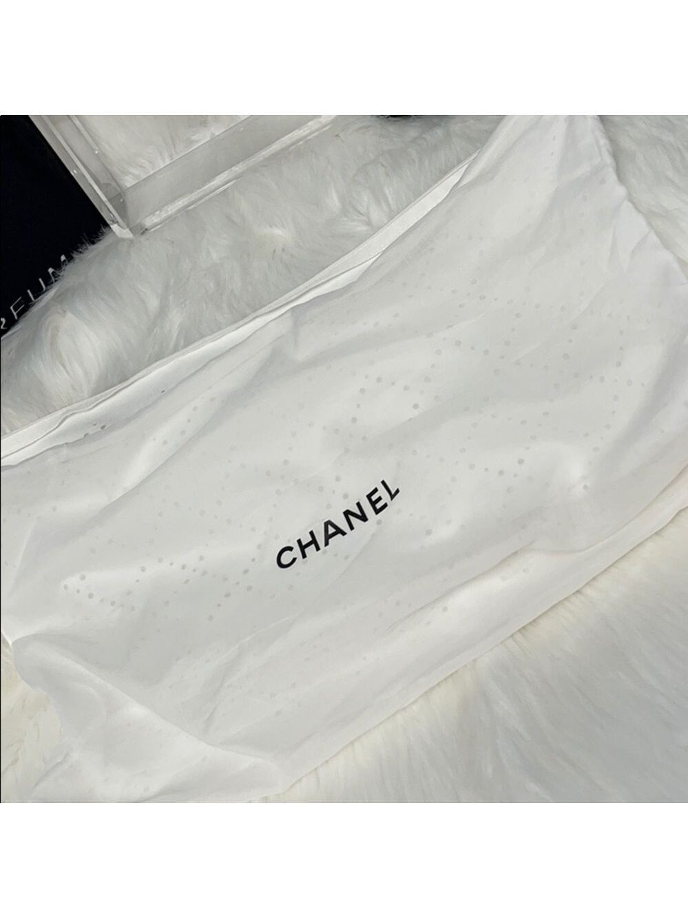 AUTHENTIC CHANEL LAX TASSEL BOWLER BAG TAWNY PEBBLED LEATHER SHOULDER BAG - Picture 14 of 16